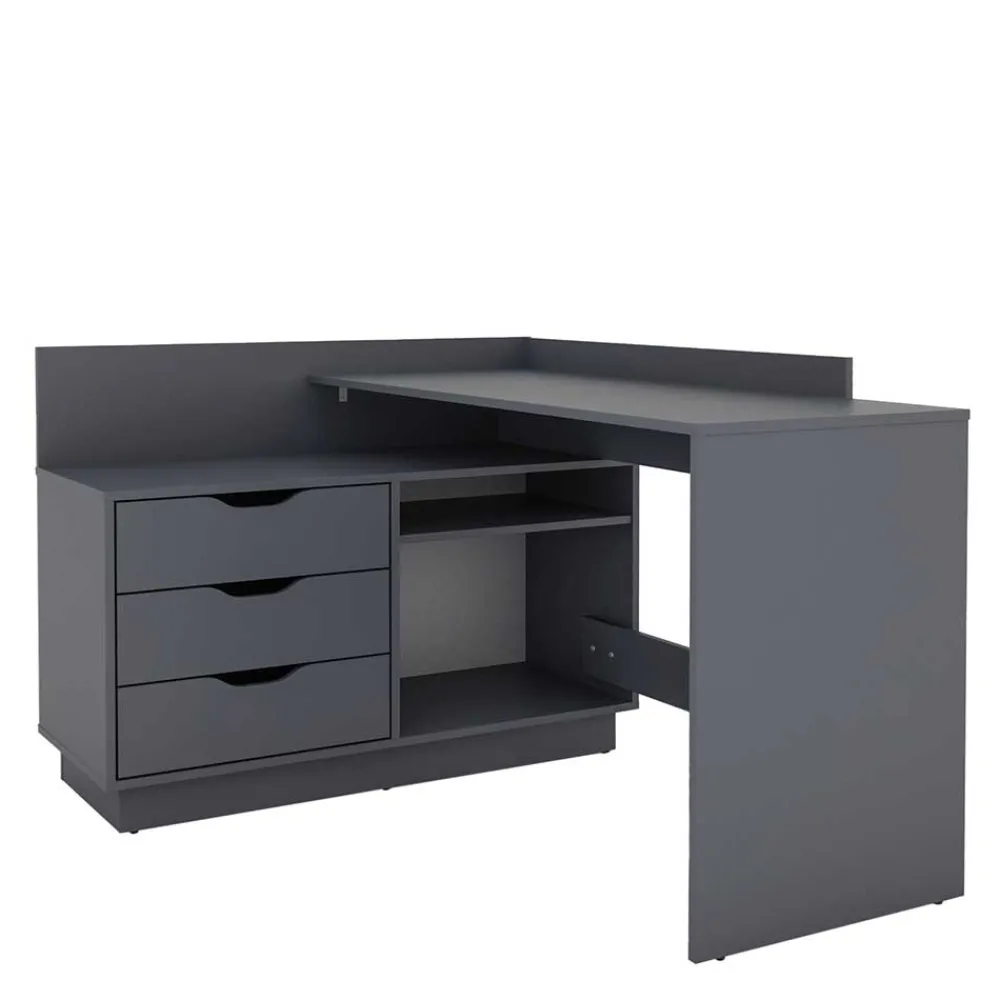 Outlet Eckschreibtisch Lirou Computertische|Jugendschreibtische