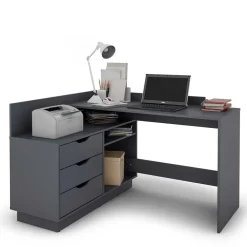 Outlet Eckschreibtisch Lirou Computertische|Jugendschreibtische