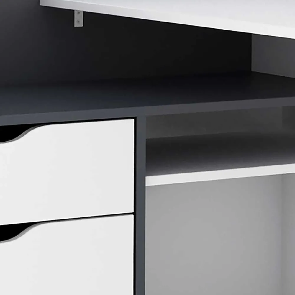 Eckschreibtisch mit Schubladen Dori*Pharao24 Outlet