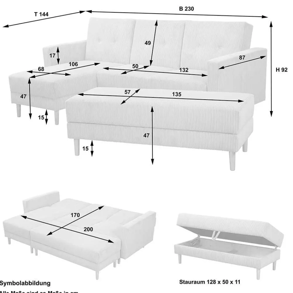 New Ecksofa Jankaroda Wohnlandschaften|Ecksofas
