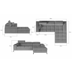 Ecksofa Magic*Pharao24 New