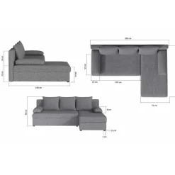 Clearance Ecksofa Padrona Wohnlandschaften|Ecksofas