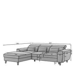 Discount Ecksofa Turin Wohnlandschaften|Ecksofas