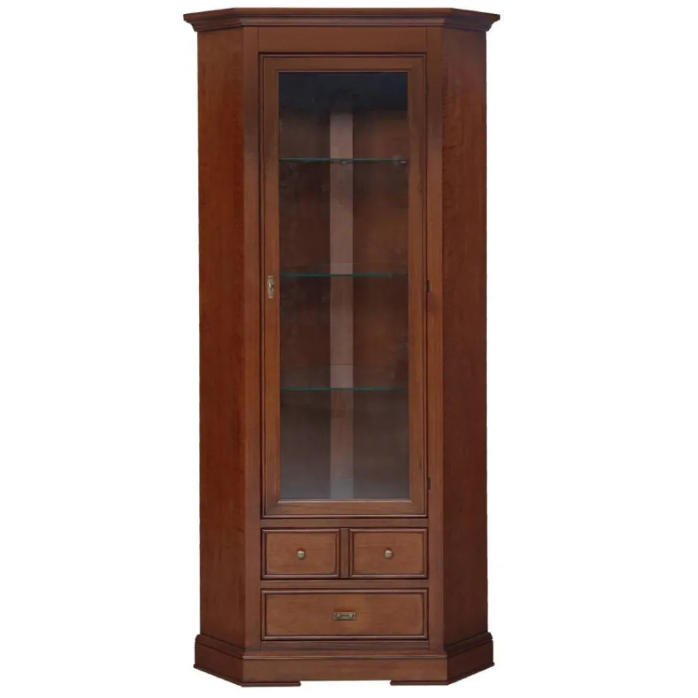 Eckvitrine Sesimbra Stauraumvitrinen