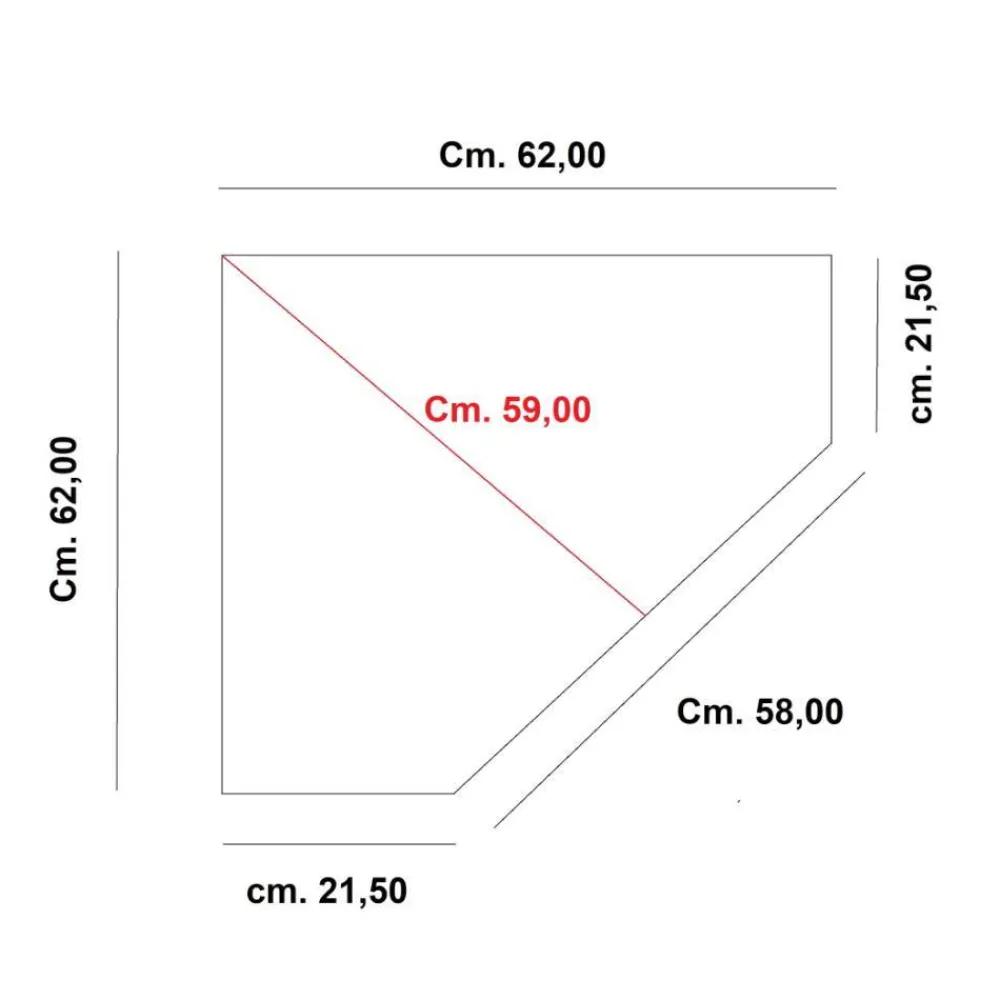 Eckvitrine Sesimbra Stauraumvitrinen