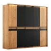 Eiche Massivholzkleiderschrank Bibliana*Pharao24 Outlet