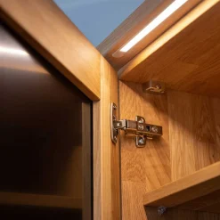 Eiche Massivholzkleiderschrank Bibliana*Pharao24 Outlet