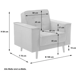 Einzelsessel Jason*Pharao24 Outlet