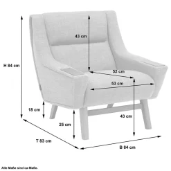 Einzelsessel Officer*Pharao24 New