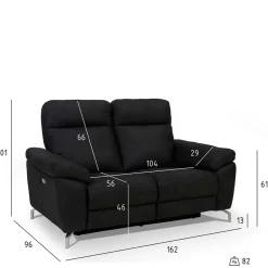 Discount 2er Sofa Doraz 2 Sitzer Sofa