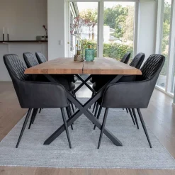 Discount Essgruppe modern Adenja Tisch Mit Stühlen|Esszimmer Sets