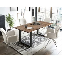 Outlet Essgruppe Pascarla Tisch Mit Stühlen|Esszimmer Sets