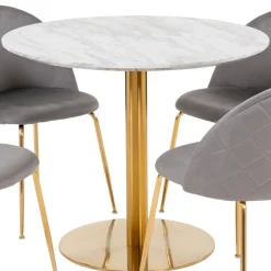 Essgruppe Zyrjeta Tisch Mit Stühlen|Esszimmer Sets