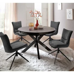 Outlet Essplatzgruppe Roswito Tisch Mit Stühlen|Esszimmer Sets