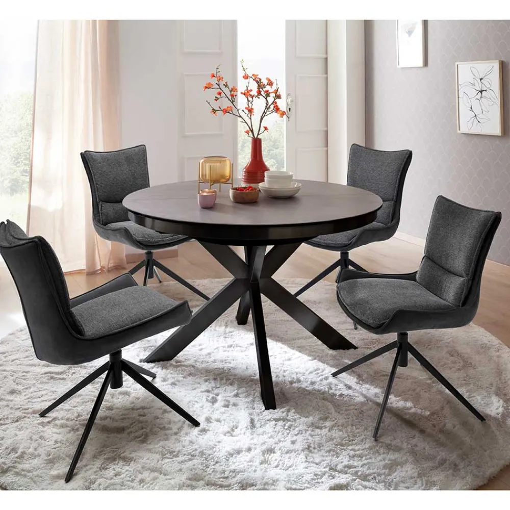 Outlet Essplatzgruppe Roswito Tisch Mit Stühlen|Esszimmer Sets