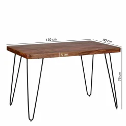 Clearance Esstisch Agadir Massivholzmöbel|Küchentisch