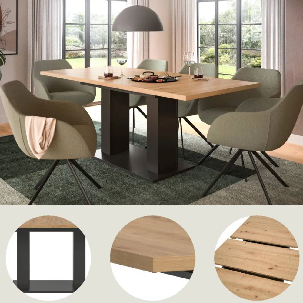 Hot Esstisch Lunera Ausziehtische