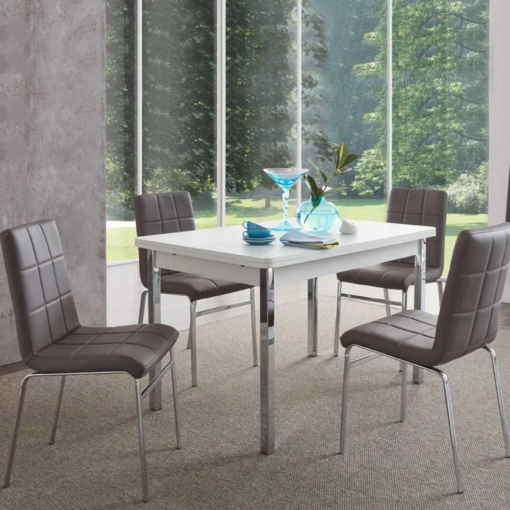 Esstisch mit Stühlen Lenessa*Pharao24 Clearance