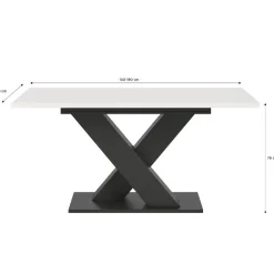 Outlet Esstisch modern Merin Ausziehtische