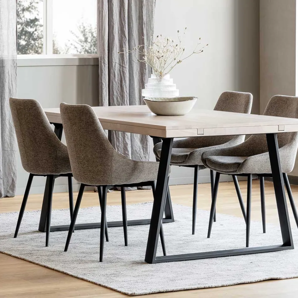 New Esstischgruppe Mindnight Tisch Mit Stühlen|Esszimmer Sets