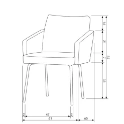 Sale Esstischstuhl Set Clantica Küchenstühle|Esszimmerstühle