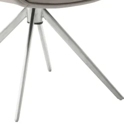 Esstischstuhl Set drehbar Dana Lederstühle|Esszimmersessel