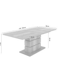 Sale Esszimmer Ausziehtisch Emanzo Ausziehtische