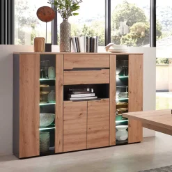 Esszimmer Highboard modern Esdravos*Pharao24 Hot