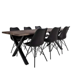 Outlet Esszimmer Sitzgruppe Lakosion Tisch Mit Stühlen|Esszimmer Sets