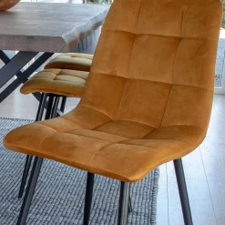 Esszimmer Sitzgruppe Taavis Tisch Mit Stühlen|Esszimmer Sets