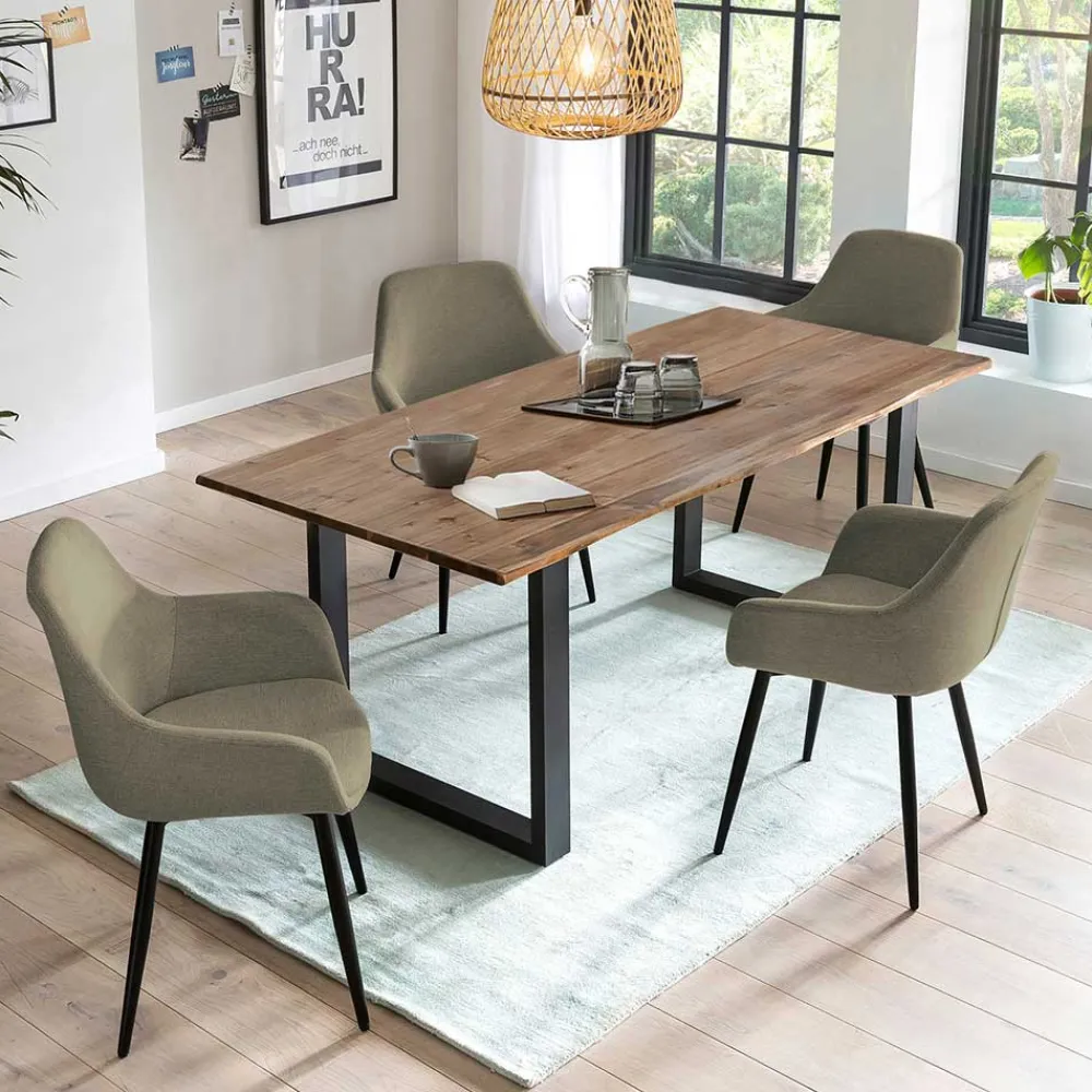 Esszimmer Sitzgruppe Westwald Tisch Mit Stühlen|Esszimmer Sets