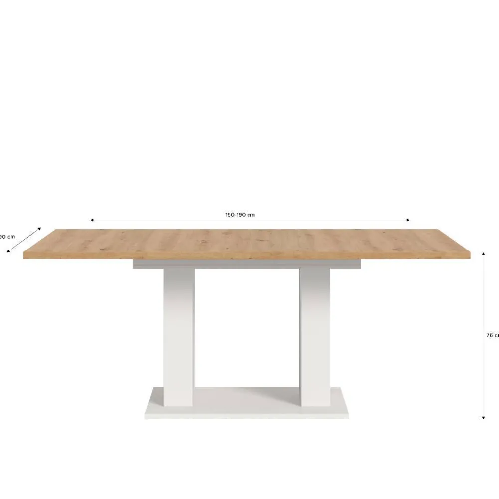 Discount Esszimmer Tisch Contrasta Ausziehtische