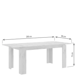 Hot Esszimmer Tisch mit Auszug Tinello Ausziehtische