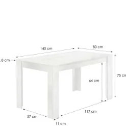 Esszimmer Tisch Noele*Pharao24 Outlet