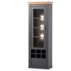Online Esszimmer Vitrine Saridio Vitrinenschrank|Büchervitrinen