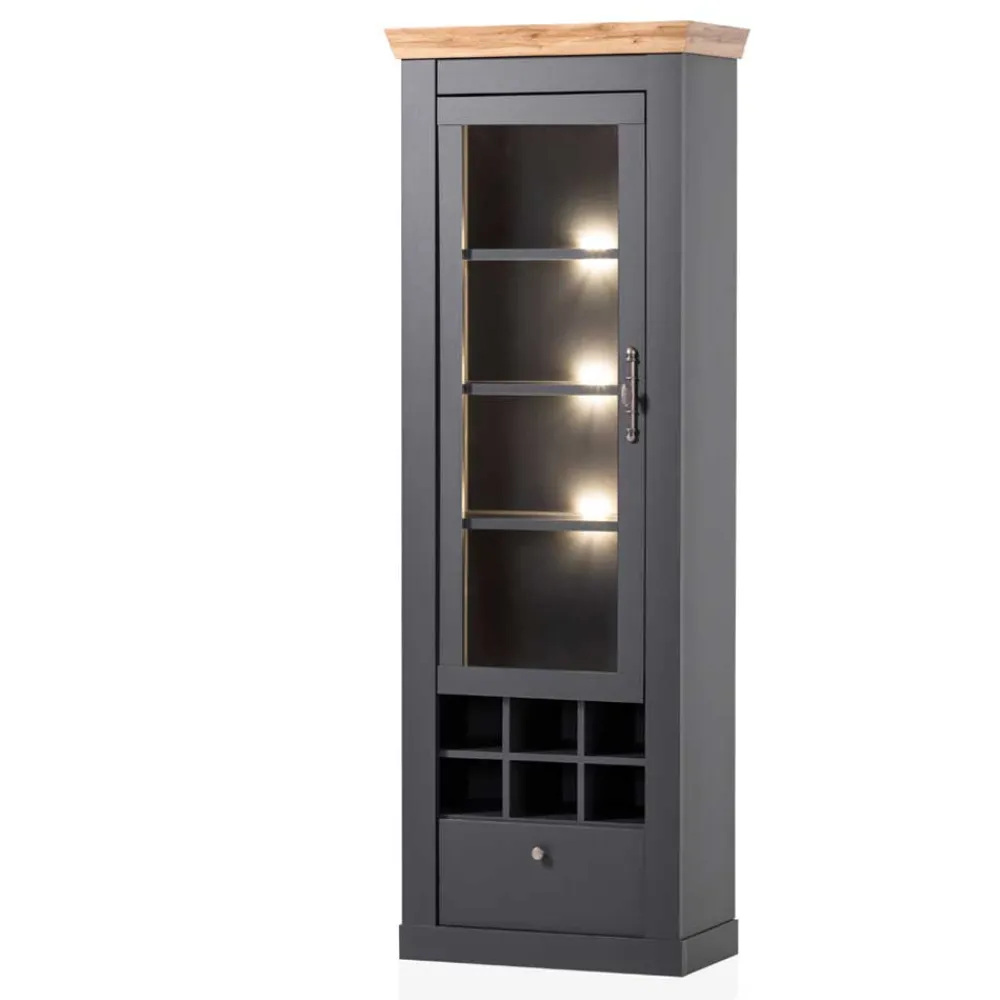 Online Esszimmer Vitrine Saridio Vitrinenschrank|Büchervitrinen
