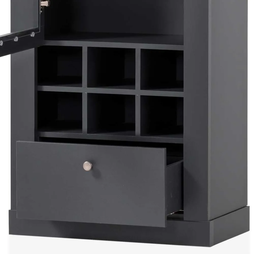 Online Esszimmer Vitrine Saridio Vitrinenschrank|Büchervitrinen