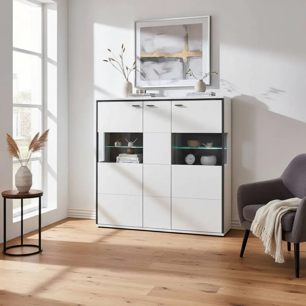 Esszimmer Vitrine Ukai Wohnzimmerkommoden|Wohnzimmerschrank