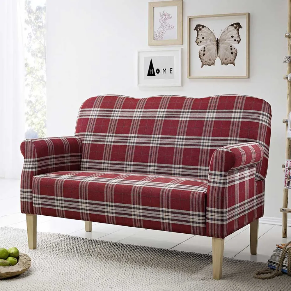 Hot Esszimmercouch kariert Emlino Polstermöbel|Wohnzimmercouch