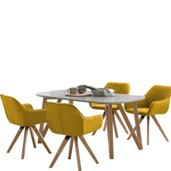 Esszimmergarnitur Garnela Tisch Mit Stühlen|Esszimmer Sets