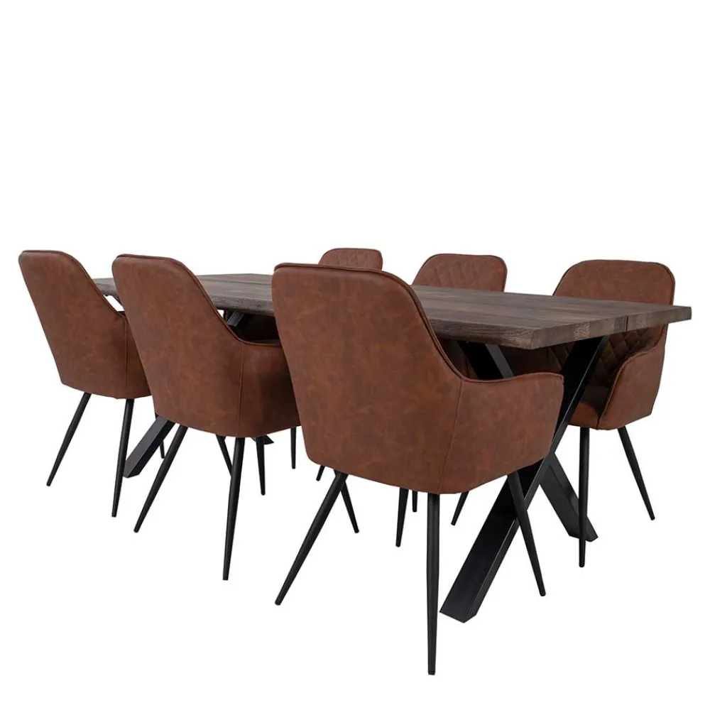 Clearance Esszimmergarnitur Vartess Tisch Mit Stühlen|Esszimmer Sets