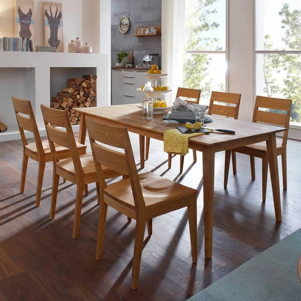 New Esszimmergruppe Eleva Tisch Mit Stühlen|Esszimmer Sets