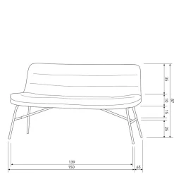 New Esszimmersitzbank Diamo Küchenbank|Esszimmerbänke