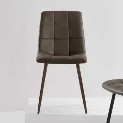 Best Esszimmerstuhl 4er Set Jily Lederstühle