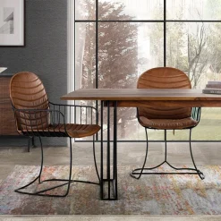 Esszimmerstuhl Gionno Lederstühle|Esszimmersessel