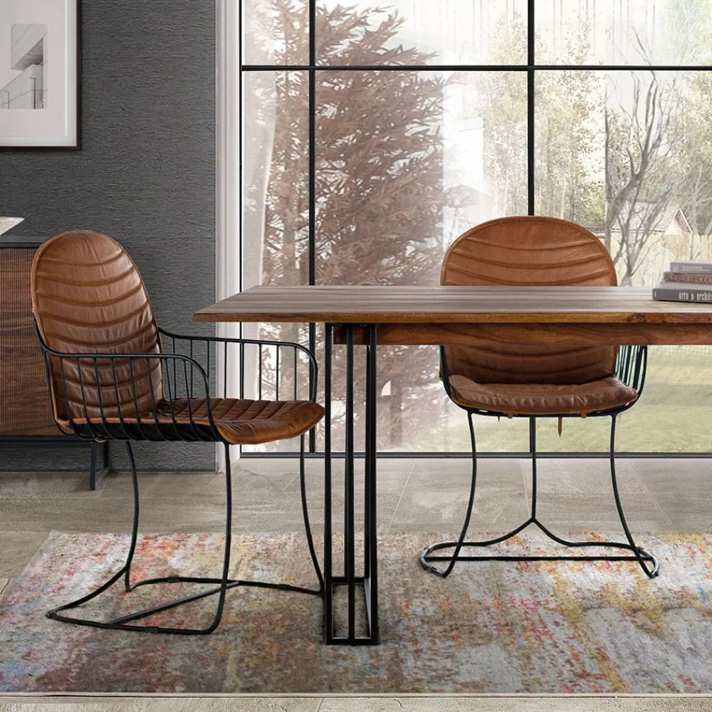 Esszimmerstuhl Gionno Lederstühle|Esszimmersessel