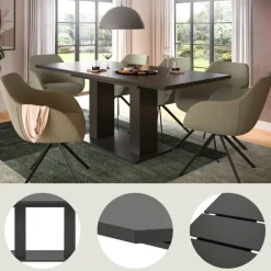 Clearance Esszimmertisch Timmon Ausziehtische