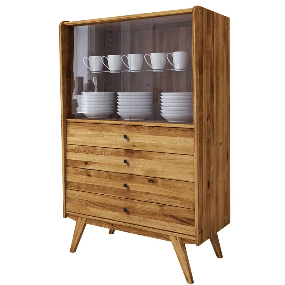 Clearance Esszimmervitrine Carilla Stauraumvitrinen|Highboards