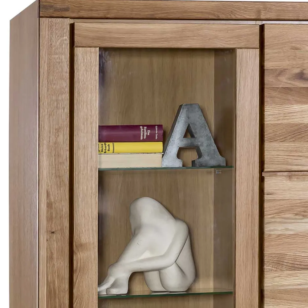 Best Esszimmervitrine Doncerta Massivholzmöbel|Wohnzimmerschrank
