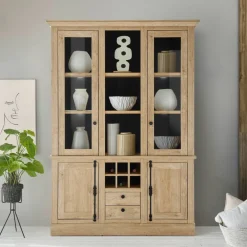 Esszimmervitrinenschrank Jennva*Pharao24 Best